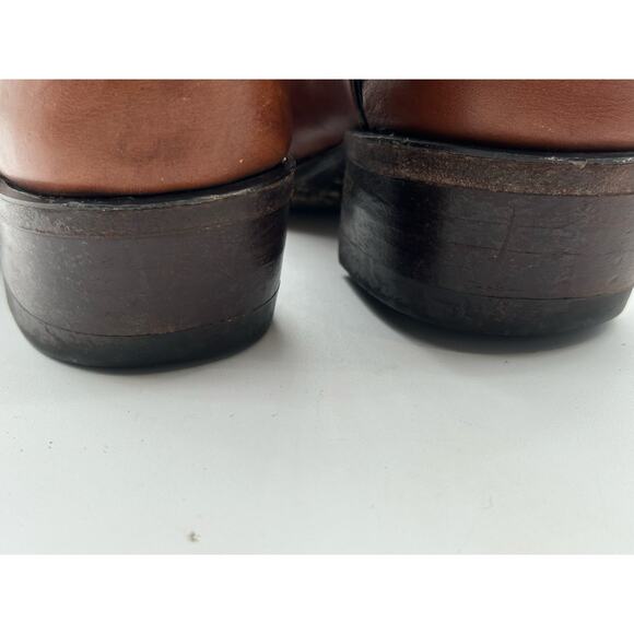 Tony Lama 6084 Brown Marble Leather Western Cowboy Boot Size 6 D Men  / Woman 8 - Picture 9 of 16